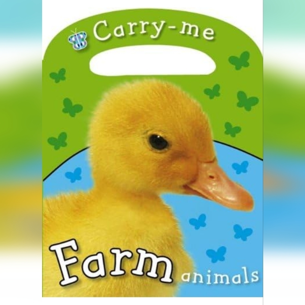 carry me farm animals baby toddler touch & feel board book